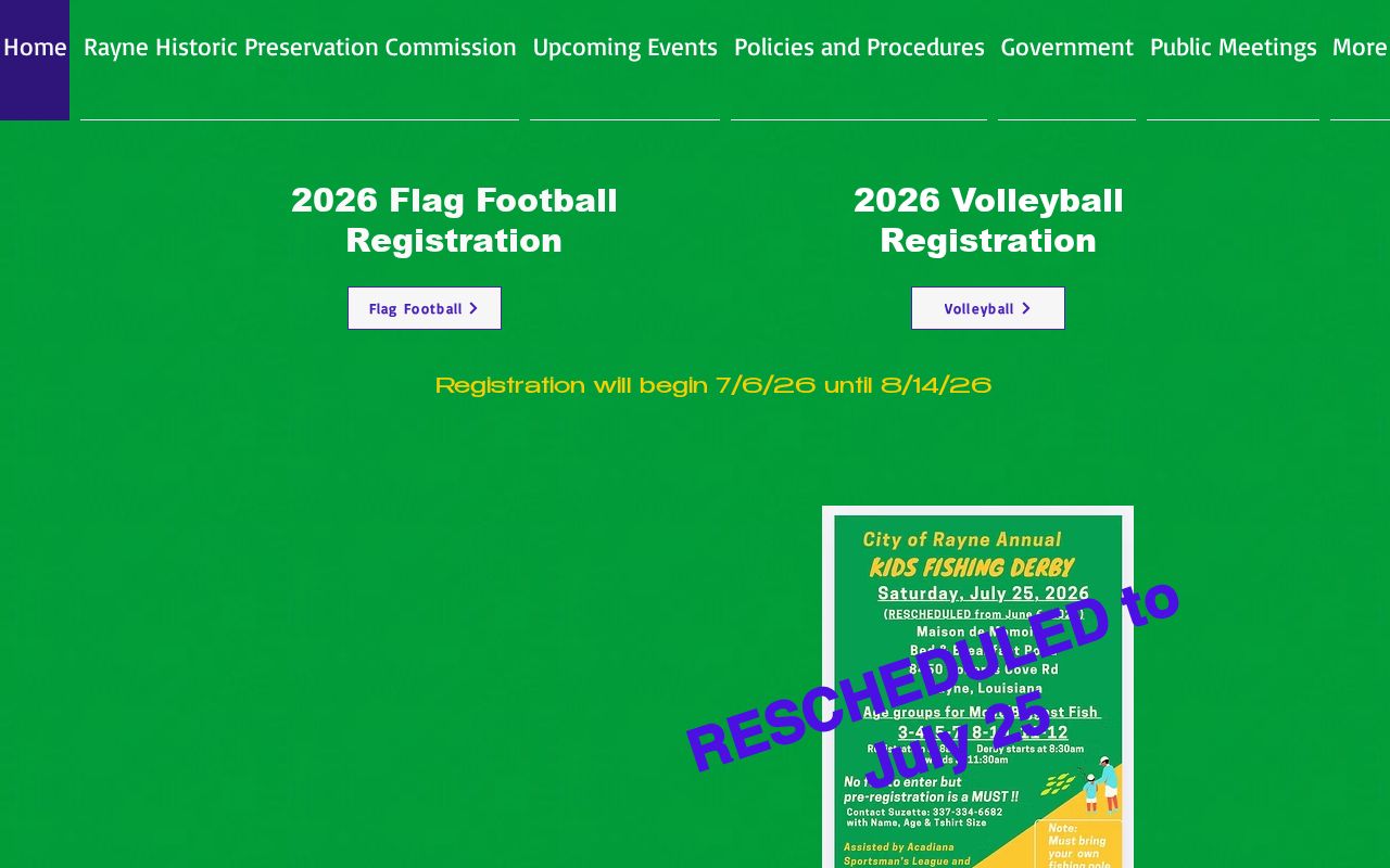 Official City of Rayne website