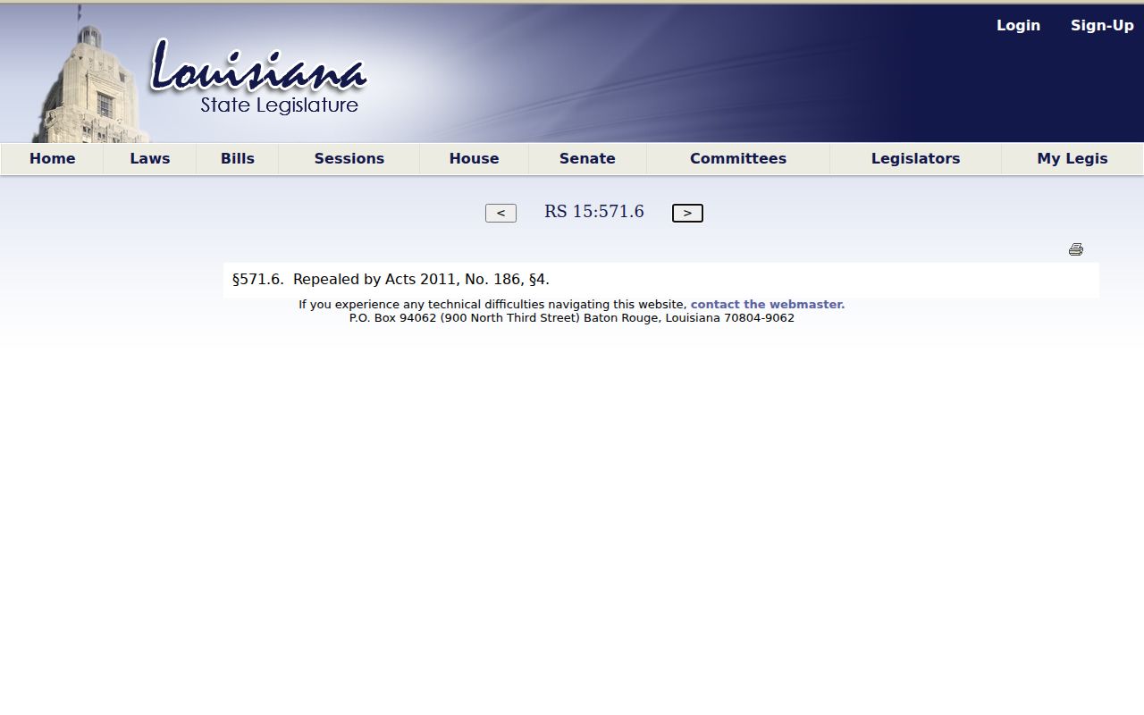 Louisiana sex offender registration duration statute